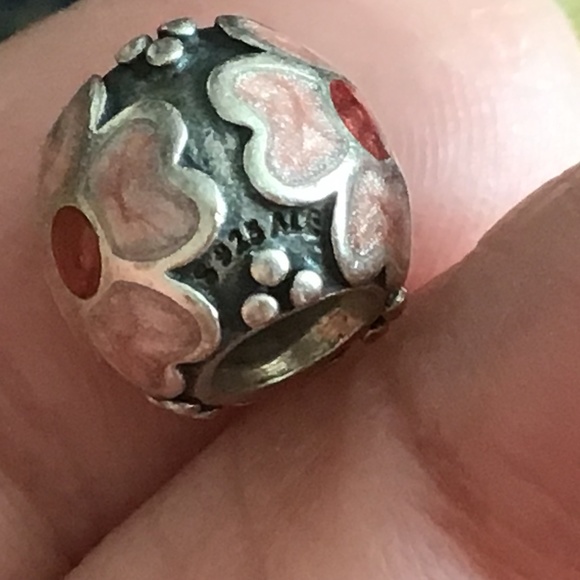 Pandora charm pink flower - Picture 1 of 3